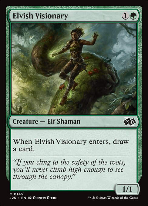Elvish Visionary (J25) (145)