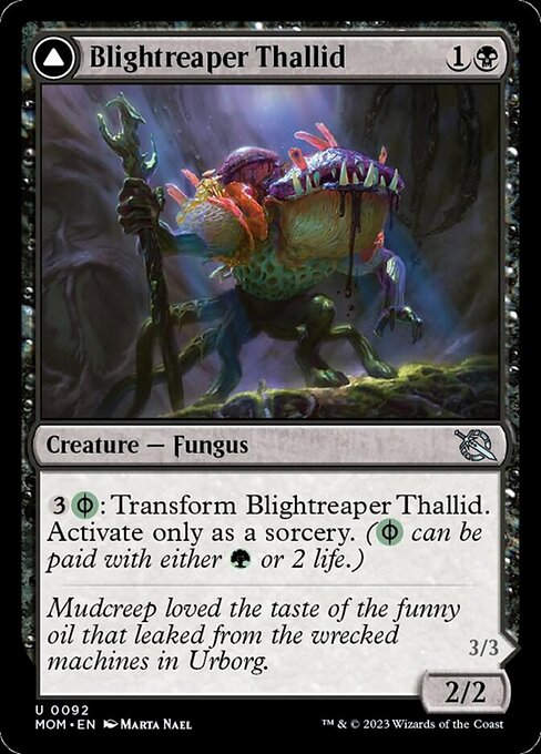 Blightreaper Thallid // Blightsower Thallid (mom)