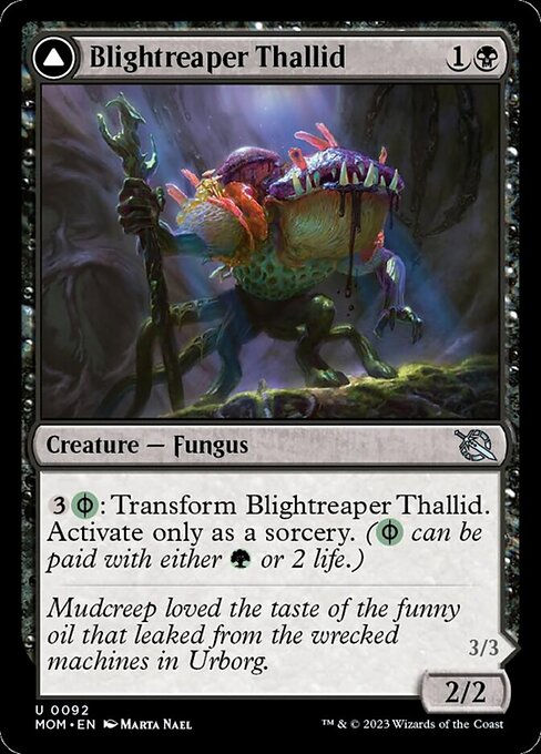 Blightreaper Thallid // Blightsower Thallid (mom) — cara 1 de 2