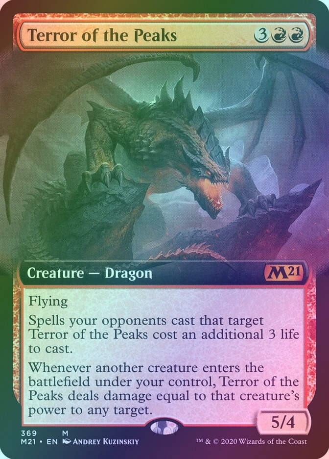 Terror of the Peaks (M21) (369) / Extended Art / Foil