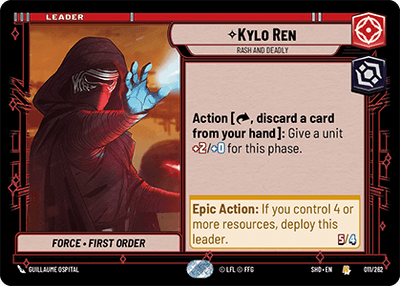 Kylo Ren - Rash and Deadly (SHD_#011/262)