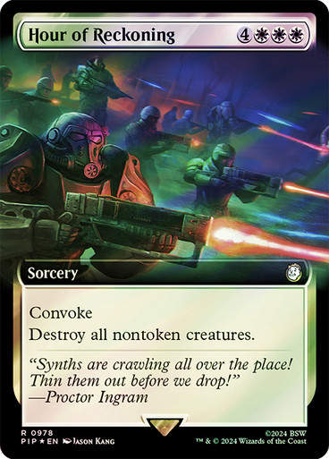 Hour of Reckoning (pip) (978) / Extended Surge Foil