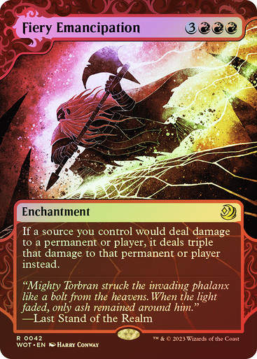 Fiery Emancipation (wot) / Foil