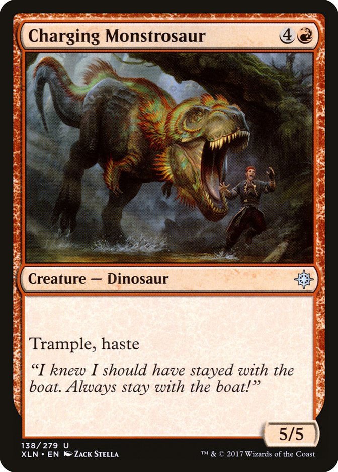 Charging Monstrosaur (XLN) (138)