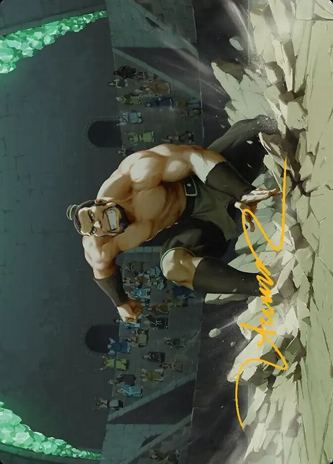 The Boulder, Ready to Rumble  (ATLA) (13) / NO Firmada — cara 1 de 2
