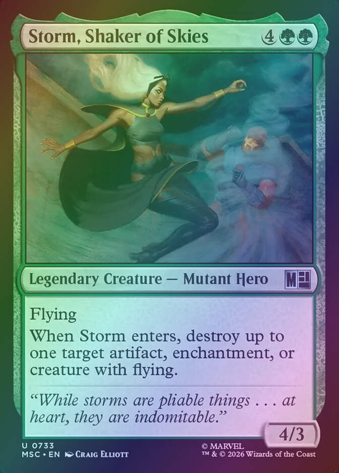 Storm, Shaker of Skies (MSC) (733) / Foil