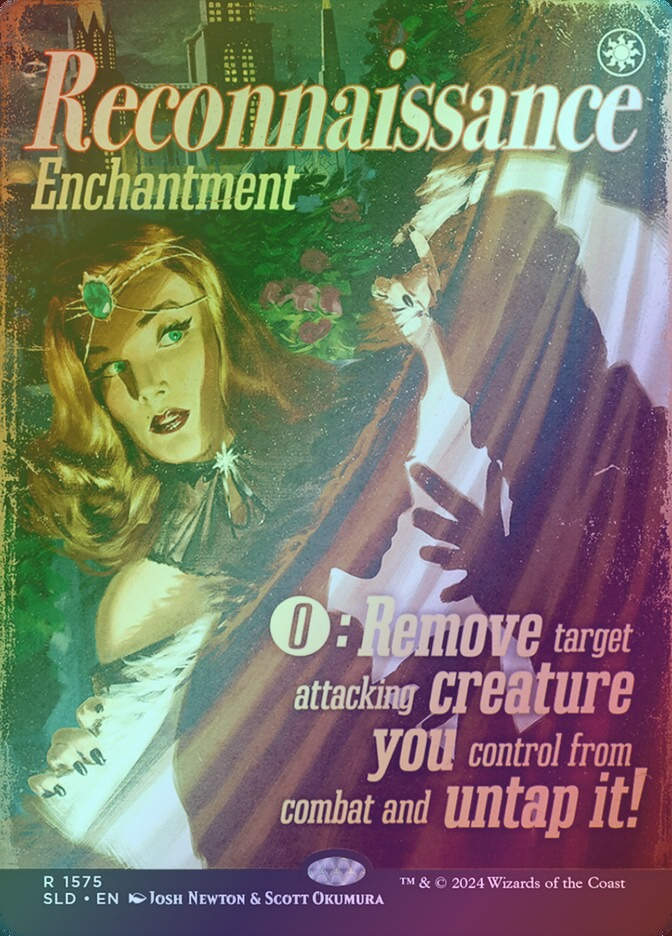 Reconnaissance (SLD) (1575★) / Borderless / Rainbow Foil
