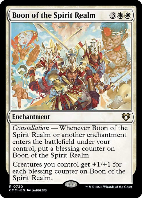 Boon of the Spirit Realm (cmm) (Commander Deck)