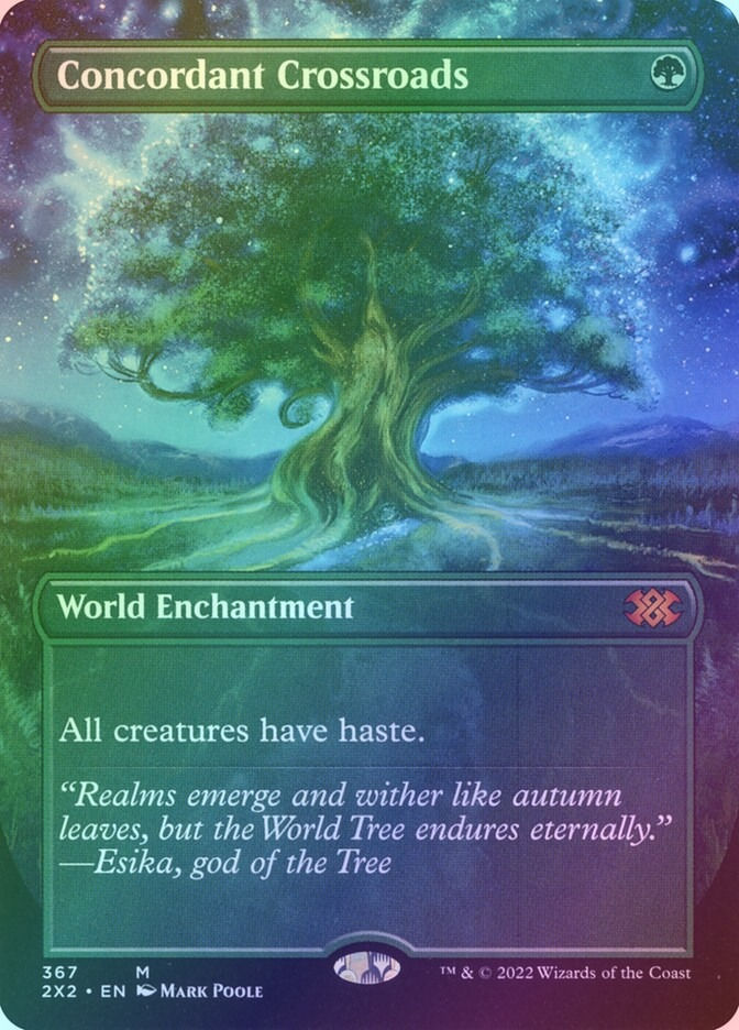 Concordant Crossroads (2X2) (367) / Borderless / Foil