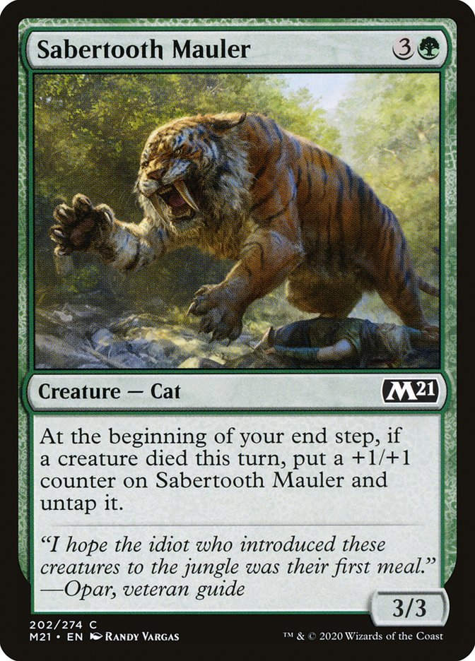 Sabertooth Mauler (M21) (202)