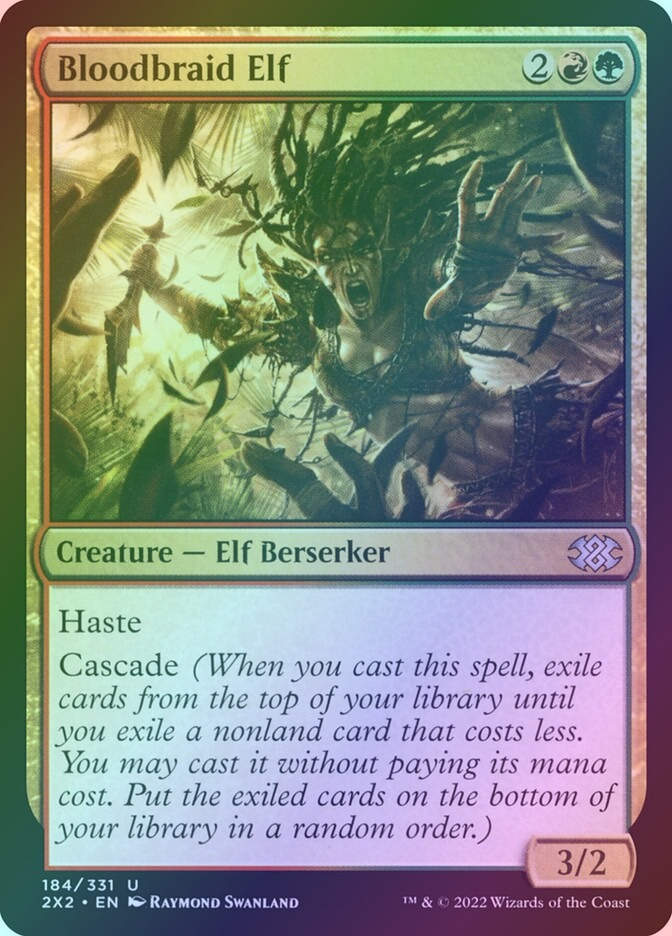 Bloodbraid Elf (2X2) (184) / Foil