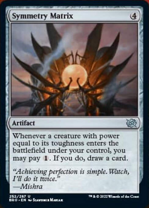Symmetry Matrix (BRO)
