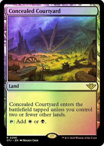 Concealed Courtyard (otj) (268) / Foil