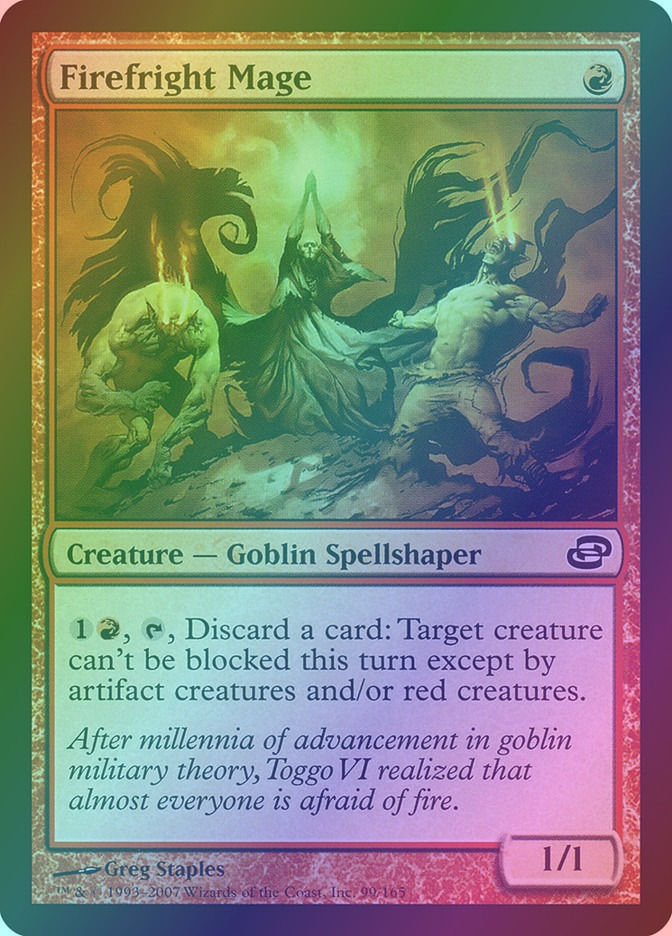 Firefright Mage (PLC) (99) / Foil