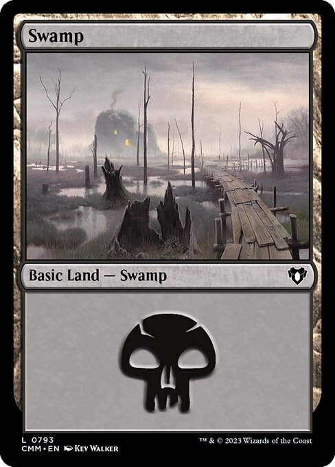 Swamp (cmm) (cmm_793) (Commander Deck)