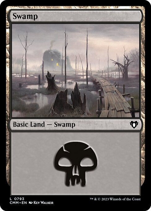 Swamp (cmm) (cmm_793) (Commander Deck)