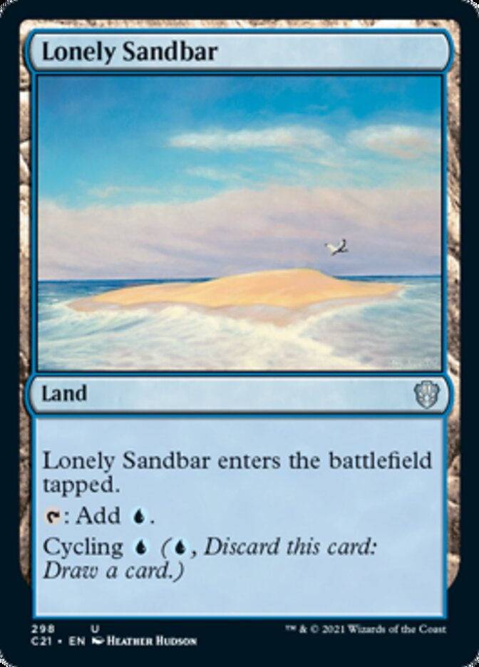 Lonely Sandbar (C21)