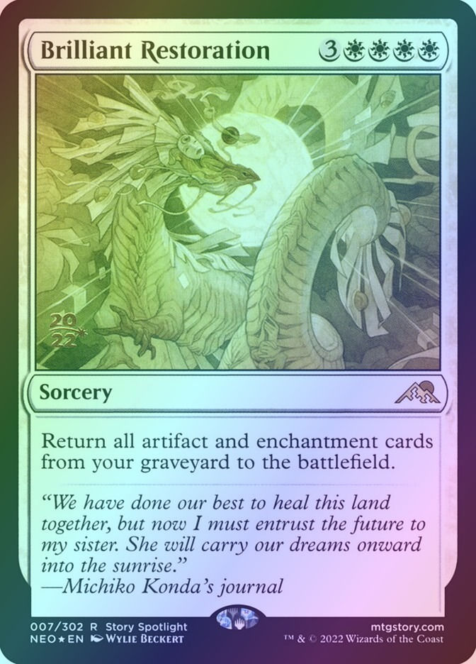 Brilliant Restoration (PNEO) (7s) / Foil