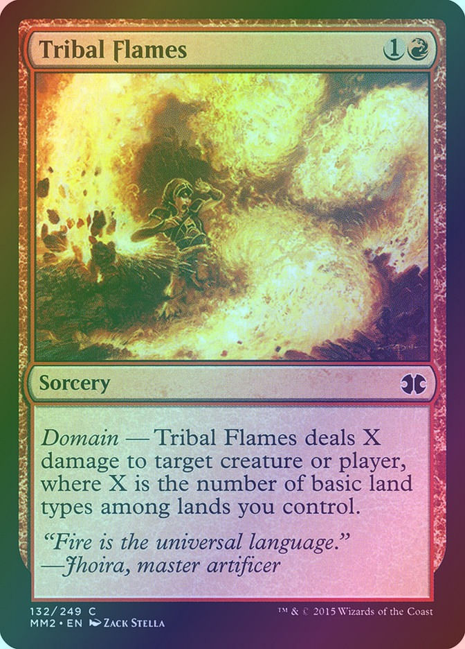 Tribal Flames (MM2) (132) / Foil