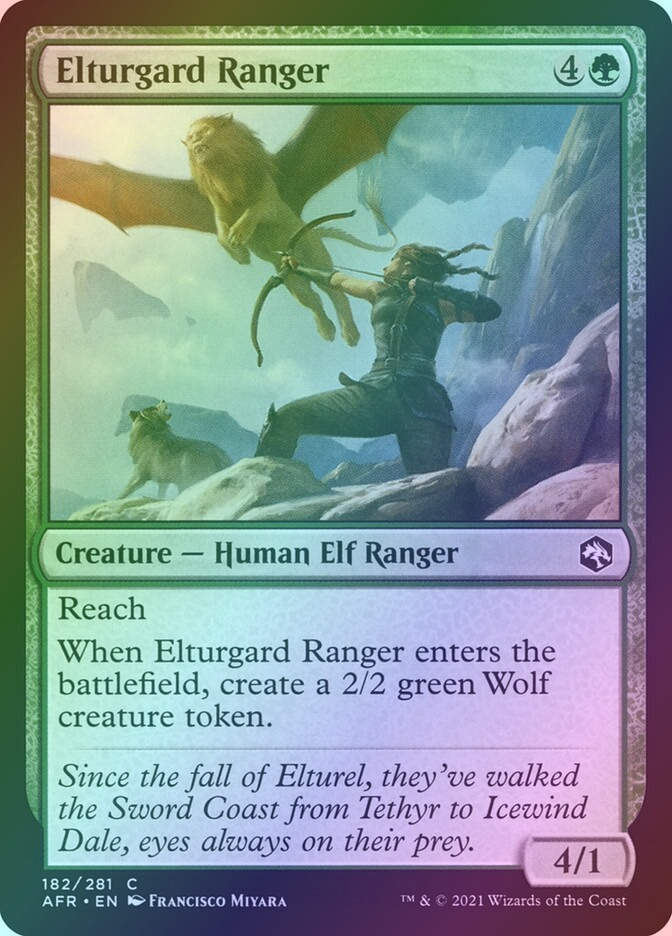 Elturgard Ranger (AFR) (182) / Foil