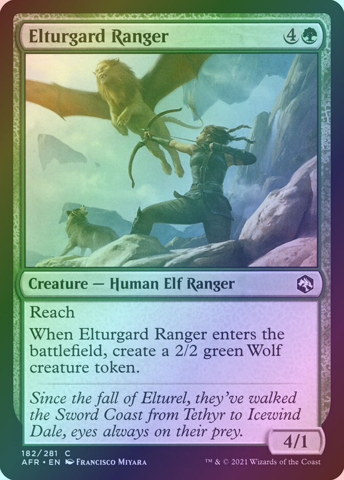 Elturgard Ranger (AFR) (182) / Foil