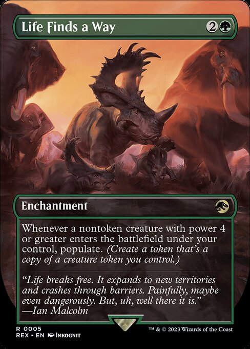 Life Finds a Way (rex)