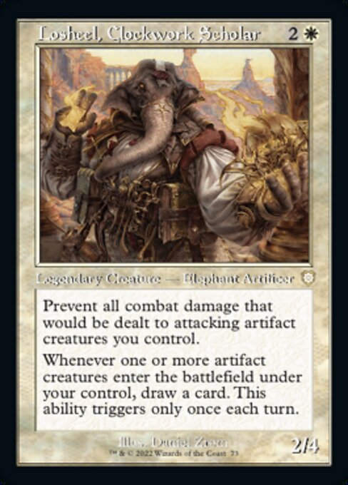 Losheel, Clockwork Scholar (BRC)
