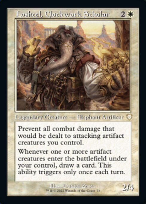 Losheel, Clockwork Scholar (BRC)
