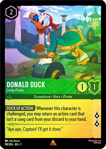 Donald Duck - Lively Pirate (LOR_ARC) / Foil
