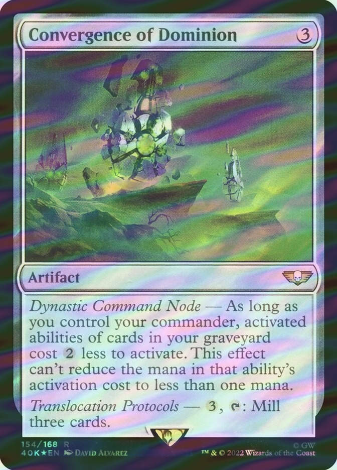 Convergence of Dominion (40K) (154★) / Surge Foil