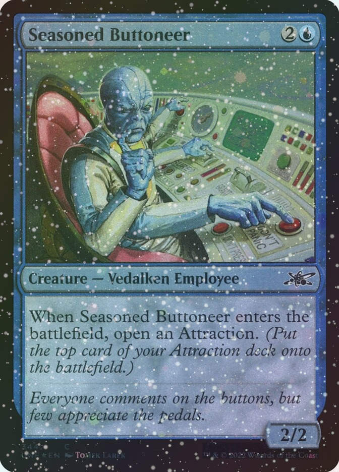 Seasoned Buttoneer (UNF) (344) / Galaxy Foil