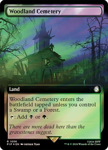Woodland Cemetery (pip) (1056) / Extended Surge Foil