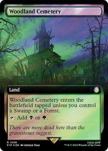 Woodland Cemetery (pip) (1056) / Extended Surge Foil