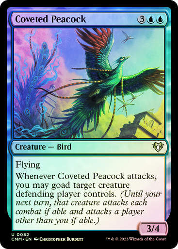 Coveted Peacock (cmm) / Foil