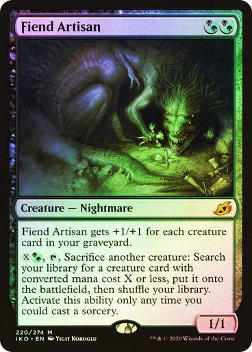Fiend Artisan (IKO) (220) / Foil
