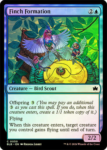 Finch Formation (blb) (50) / Foil