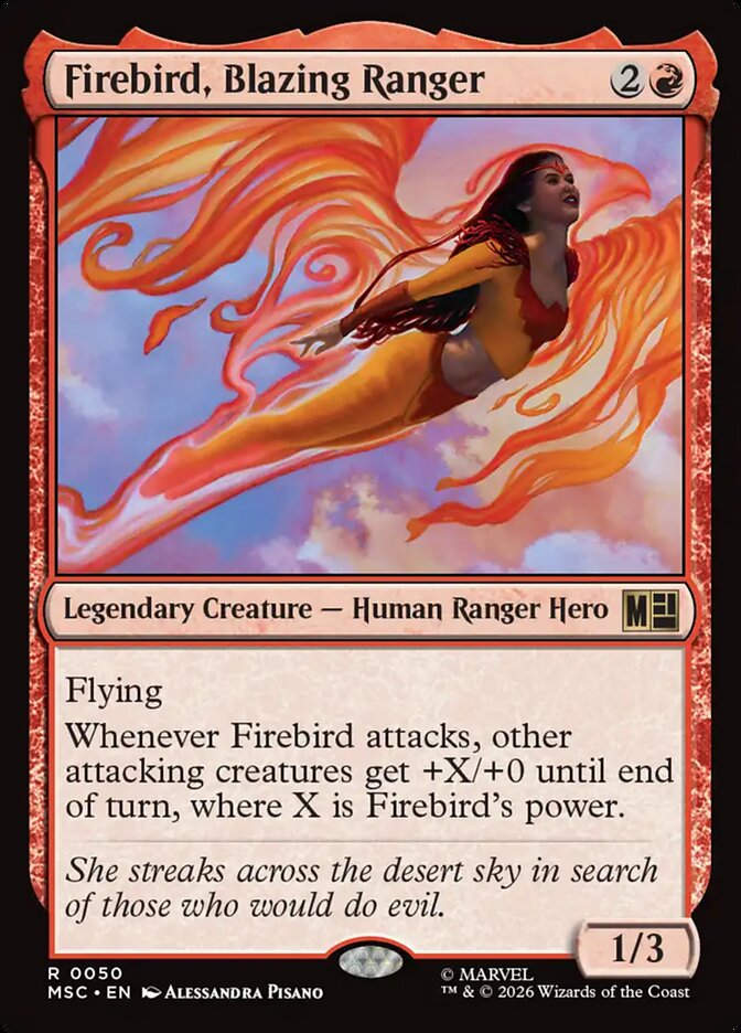 Firebird, Blazing Ranger (MSC) (50)