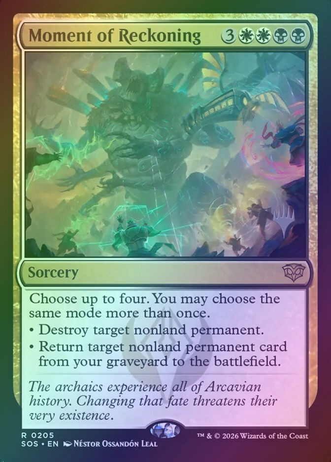 Moment of Reckoning (PSOS) (205p) / Foil