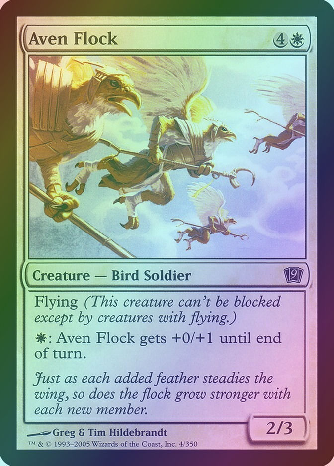 Aven Flock (9ED) (4★) / Foil