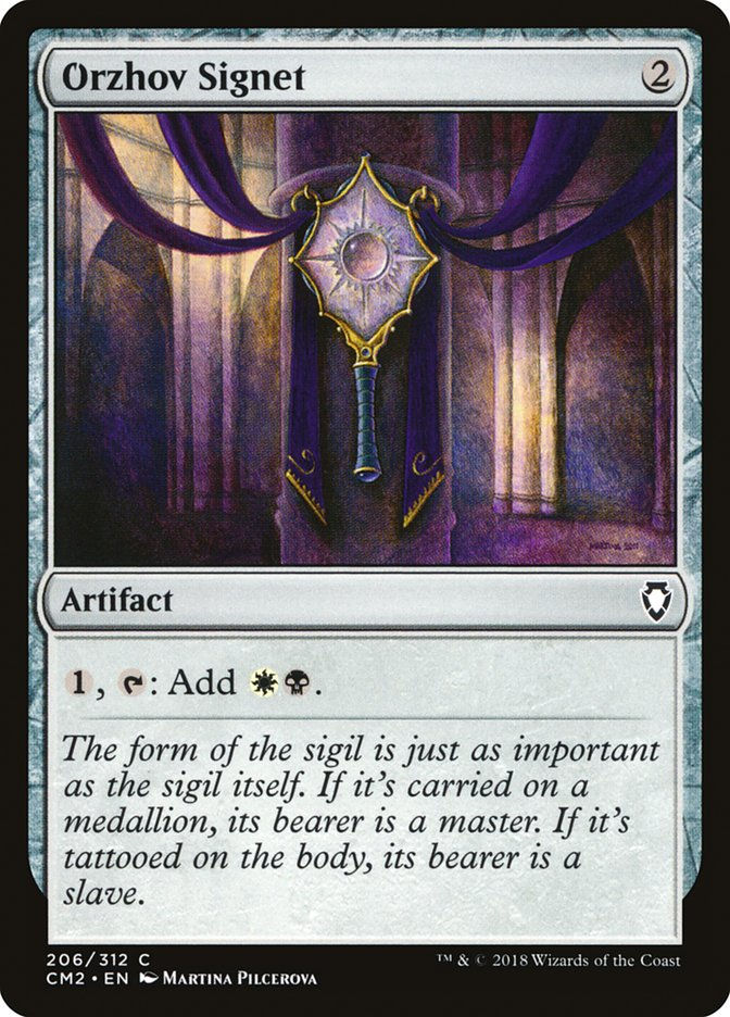 Orzhov Signet (cm2)