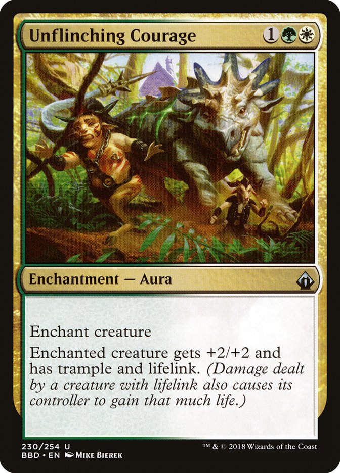 Unflinching Courage (BBD) (230) / Foil