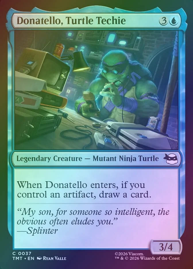 Donatello, Turtle Techie (TMT) (37) / Foil