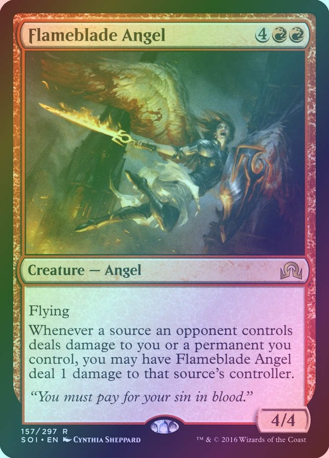 Flameblade Angel (SOI) (157) / Foil