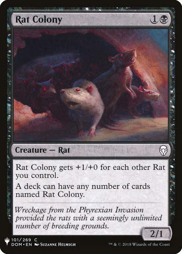 Rat Colony (PLST) (DOM-101)