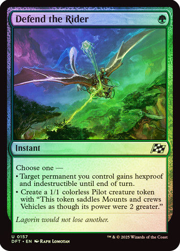 Defend the Rider (DFT) (157) / Foil
