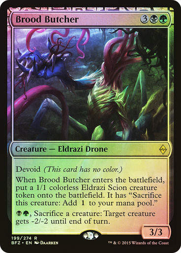 Brood Butcher (BFZ) (199) / Foil