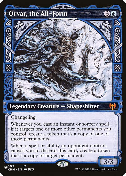 Orvar, the All-Form (PLST) (KHM-305) / Showcase