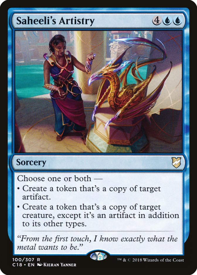 Saheeli's Artistry (c18)