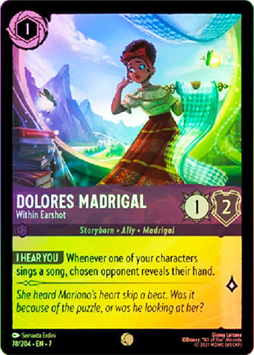 Dolores Madrigal - Within Earshot (LOR_ARC) / Foil