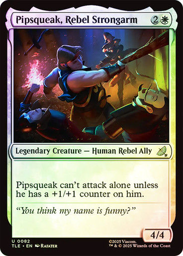 Pipsqueak, Rebel Strongarm (TLE) (82) / Foil